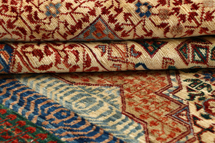 Tan Mamluk 7' 10 x 9' 8 - No. 66140 - ALRUG Rug Store