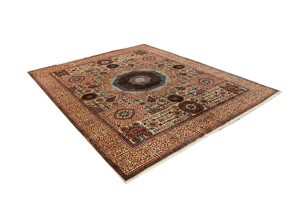 Tan Mamluk 7' 10 x 9' 8 - No. 66140 - ALRUG Rug Store