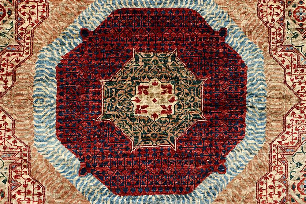 Tan Mamluk 7' 10 x 9' 9 - No. 66141 - ALRUG Rug Store