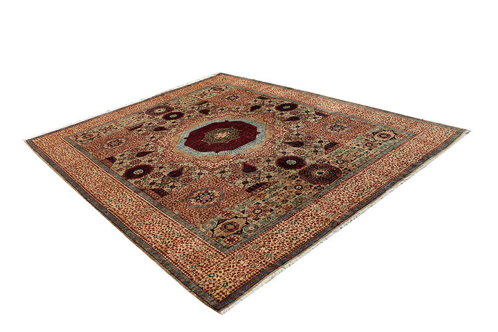 Tan Mamluk 7' 10 x 9' 9 - No. 66141 - ALRUG Rug Store