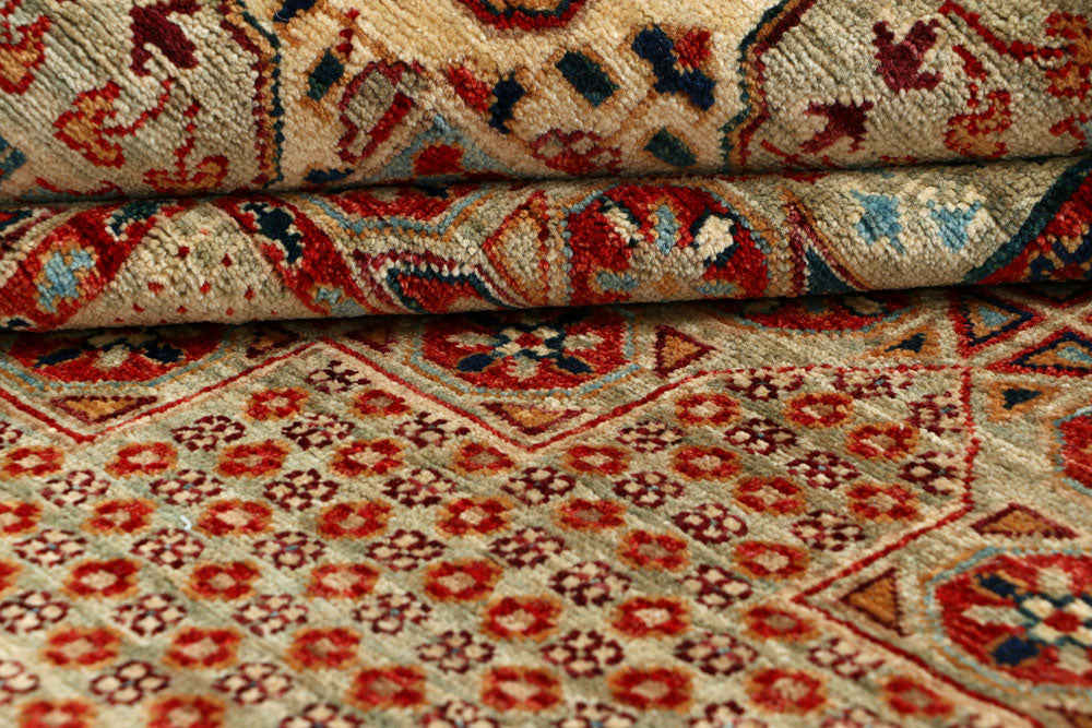 Tan Mamluk 7' 10 x 9' 9 - No. 66142 - ALRUG Rug Store