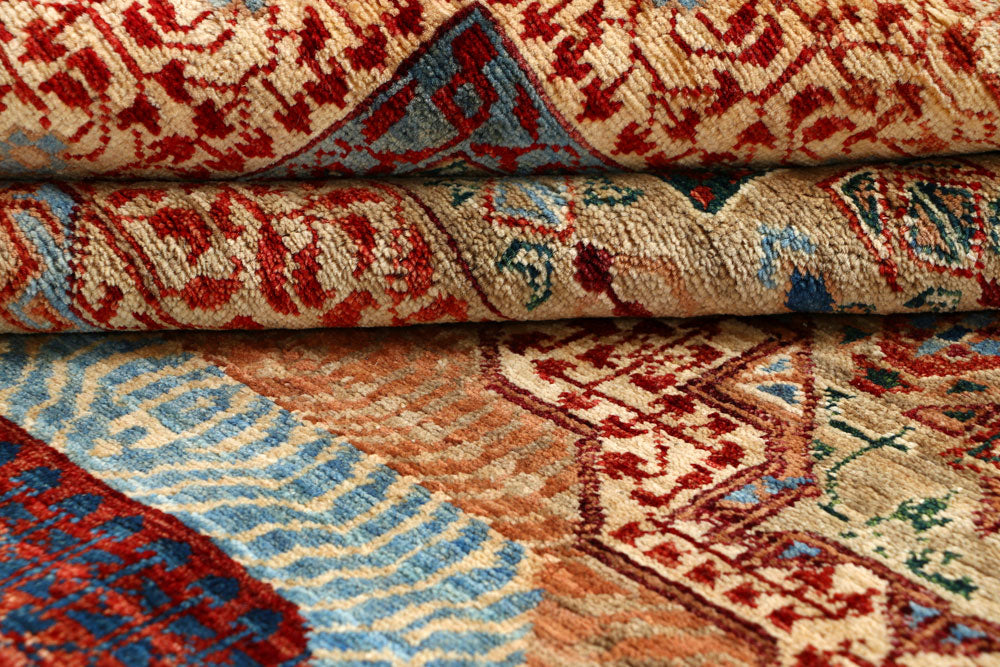 Tan Mamluk 8' x 9' 11 - No. 66143 - ALRUG Rug Store