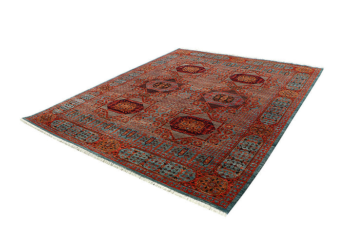 Light Blue Mamluk 7' 11 x 9' 9 - No. 66145 - ALRUG Rug Store