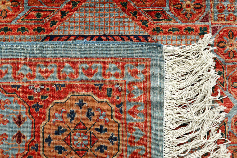 Light Blue Mamluk 7' 11 x 9' 9 - No. 66145 - ALRUG Rug Store