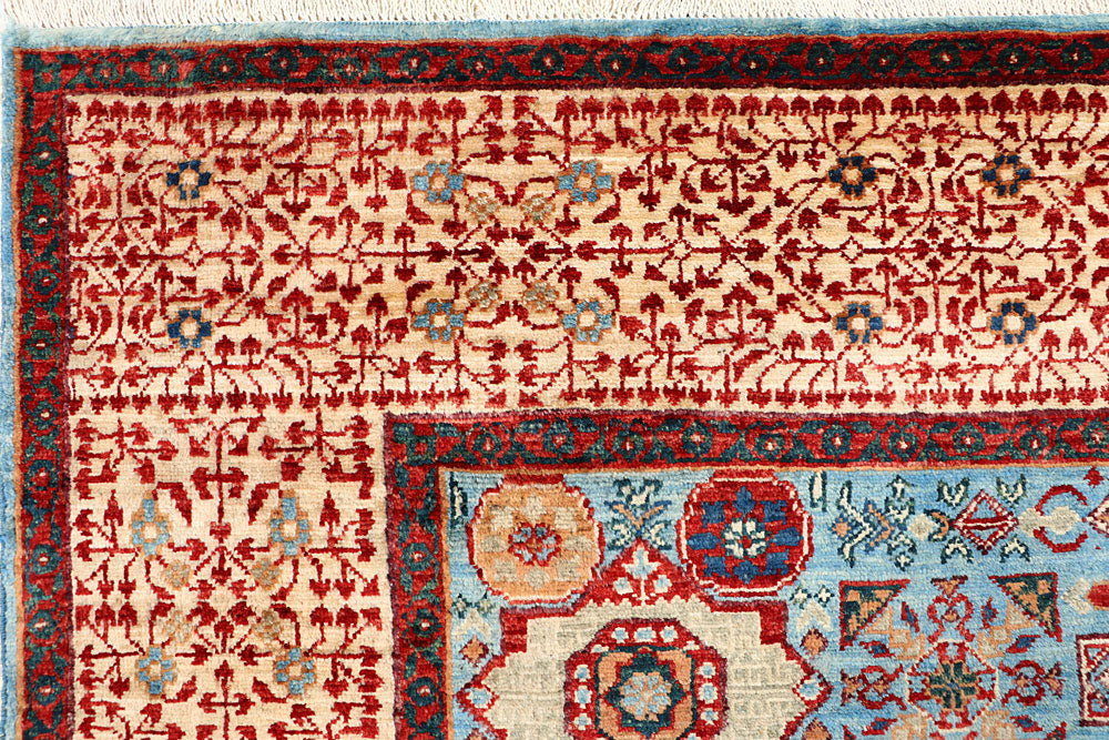 Light Blue Mamluk 8' x 10' - No. 66146 - ALRUG Rug Store