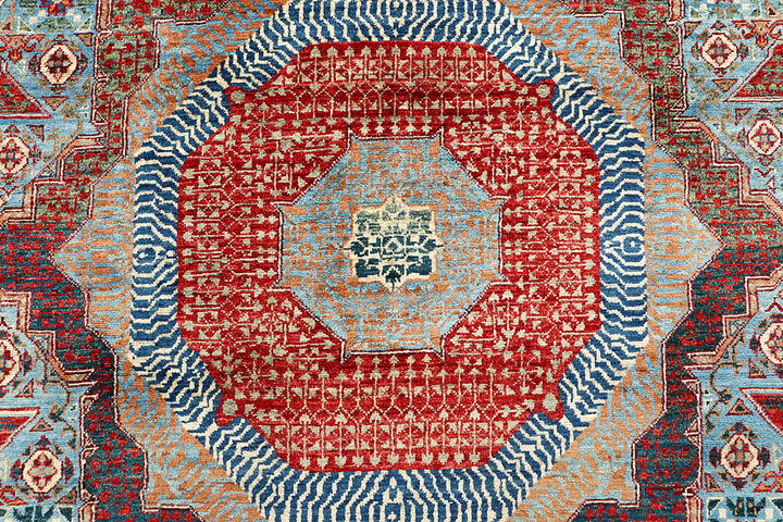 Light Blue Mamluk 8' x 10' - No. 66146 - ALRUG Rug Store