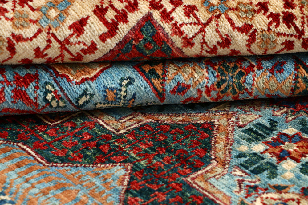 Light Blue Mamluk 8' x 10' - No. 66146 - ALRUG Rug Store