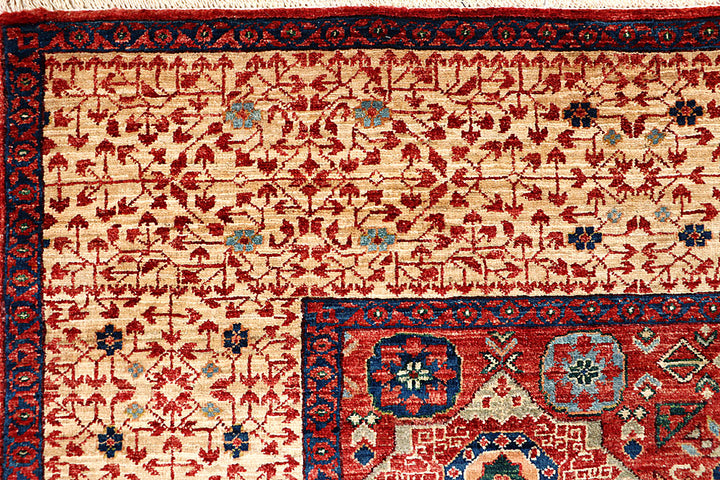Dark Red Mamluk 7' 10 x 9' 11 - No. 66147 - ALRUG Rug Store