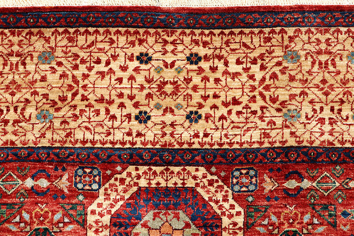 Dark Red Mamluk 7' 10 x 9' 11 - No. 66147 - ALRUG Rug Store