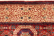 Dark Red Mamluk 7' 10 x 9' 11 - No. 66147 - ALRUG Rug Store