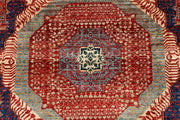 Dark Red Mamluk 7' 10 x 9' 11 - No. 66147 - ALRUG Rug Store