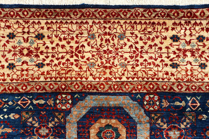 Midnight Blue Mamluk 8' x 10' - No. 66148 - ALRUG Rug Store