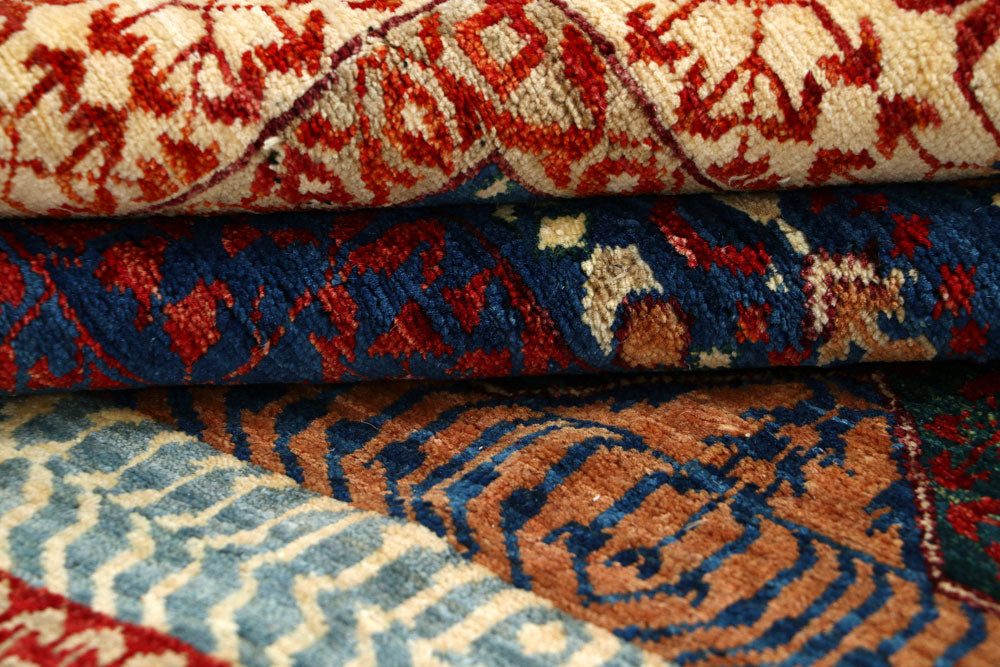 Midnight Blue Mamluk 8' x 10' - No. 66148 - ALRUG Rug Store