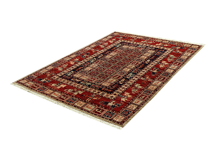 Multi Colored Ziegler 4' 10 x 6' 9 - No. 66149 - ALRUG Rug Store