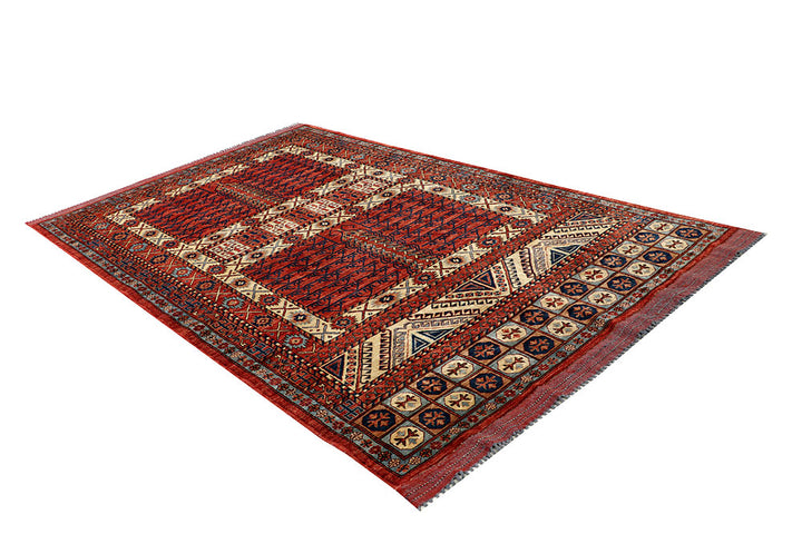 Firebrick Hatchlu 5' 10 x 9' 5 - No. 66150 - ALRUG Rug Store