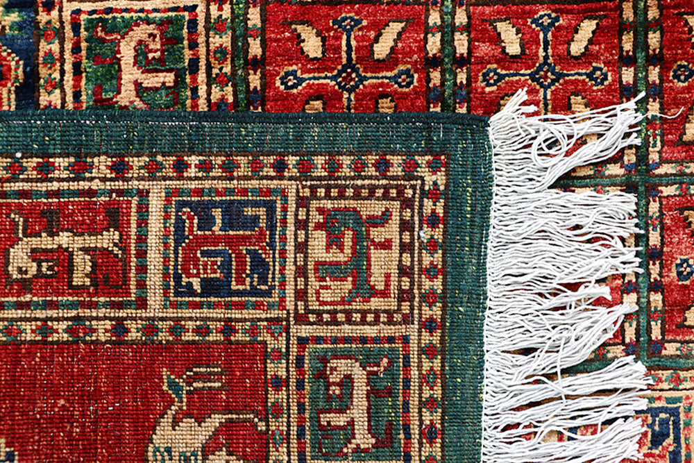 Multi Colored Ziegler 6' 11 x 6' 9 - No. 66151 - ALRUG Rug Store