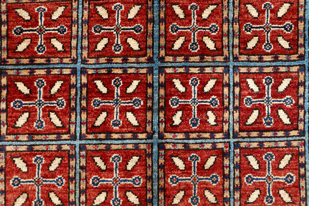 Multi Colored Ziegler 6' x 8' 9 - No. 66152 - ALRUG Rug Store