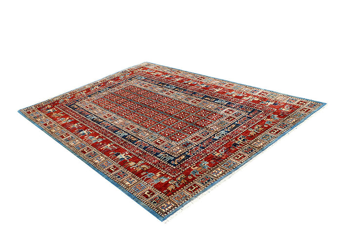 Multi Colored Ziegler 6' x 8' 9 - No. 66152 - ALRUG Rug Store