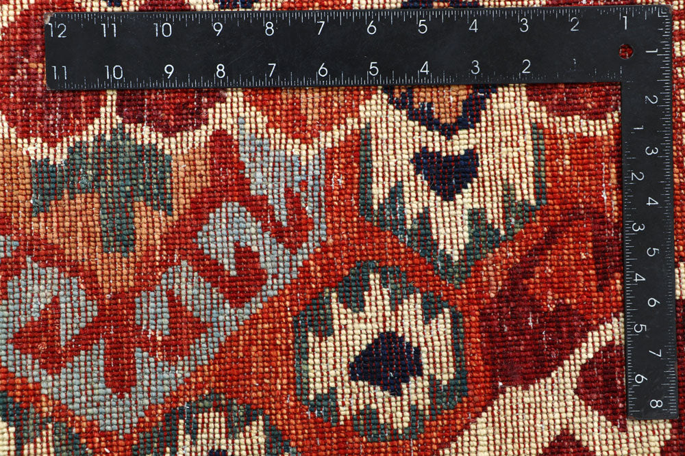 Multi Colored Ikat 6' x 8' 9 - No. 66153 - ALRUG Rug Store