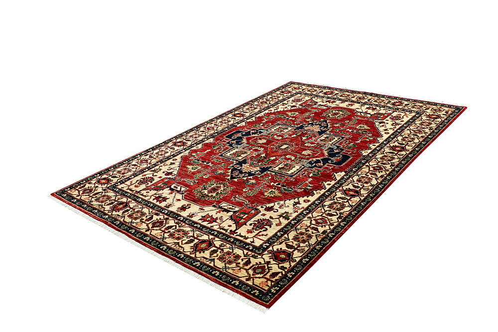 Firebrick Ziegler 5' 10 x 9' 1 - No. 66154 - ALRUG Rug Store