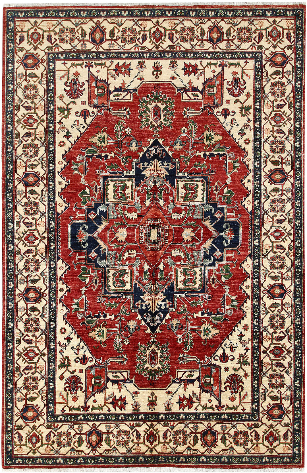 Firebrick Ziegler 5' 10 x 9' 1 - No. 66154 - ALRUG Rug Store