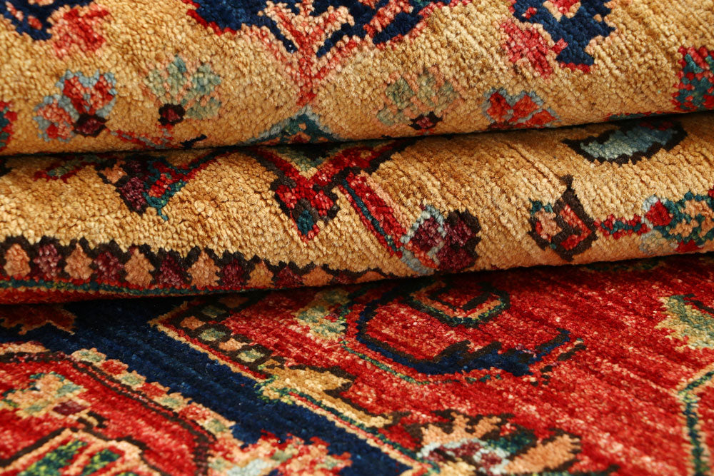 Orange Red Ziegler 5' 11 x 8' 10 - No. 66156 - ALRUG Rug Store