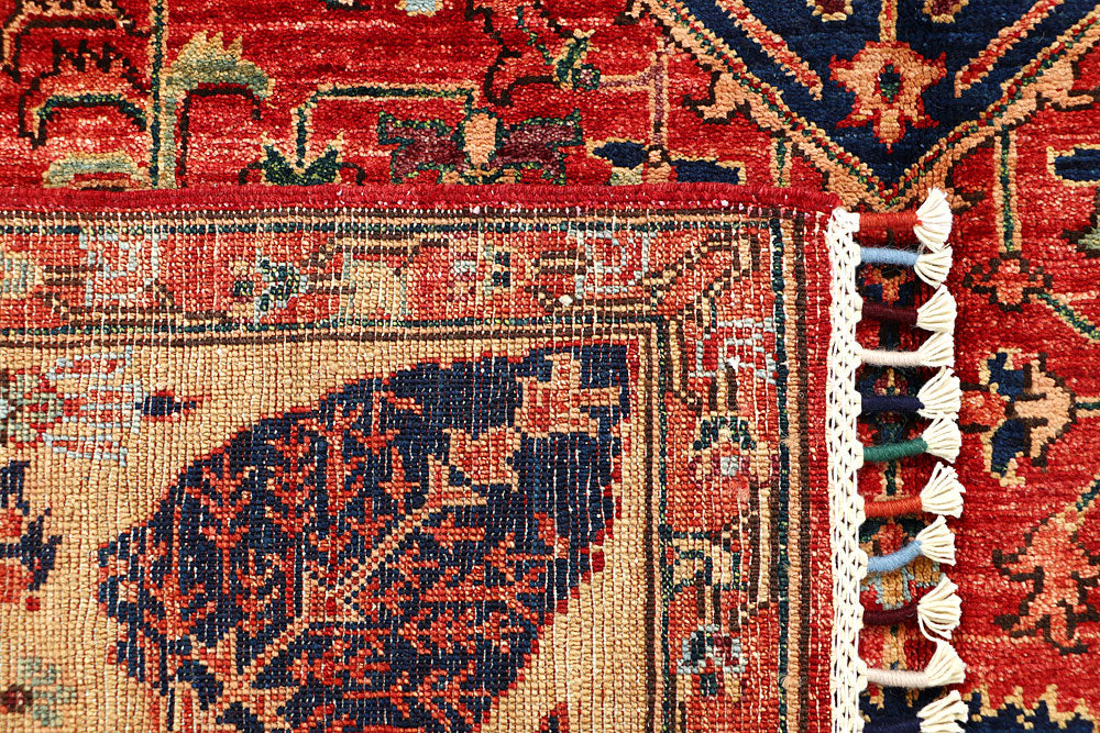Orange Red Ziegler 5' 11 x 8' 10 - No. 66156 - ALRUG Rug Store