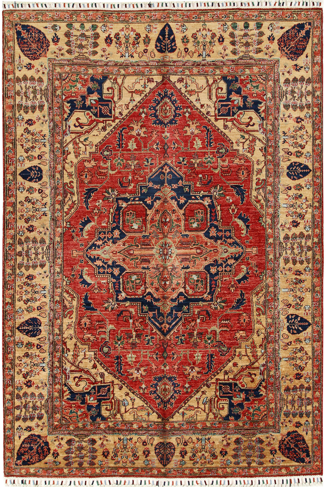 Orange Red Ziegler 5' 11 x 8' 10 - No. 66156 - ALRUG Rug Store