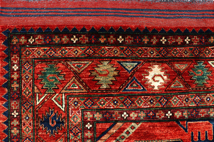 Firebrick Fil Pa 4' 10 x 6' 9 - No. 66157 - ALRUG Rug Store