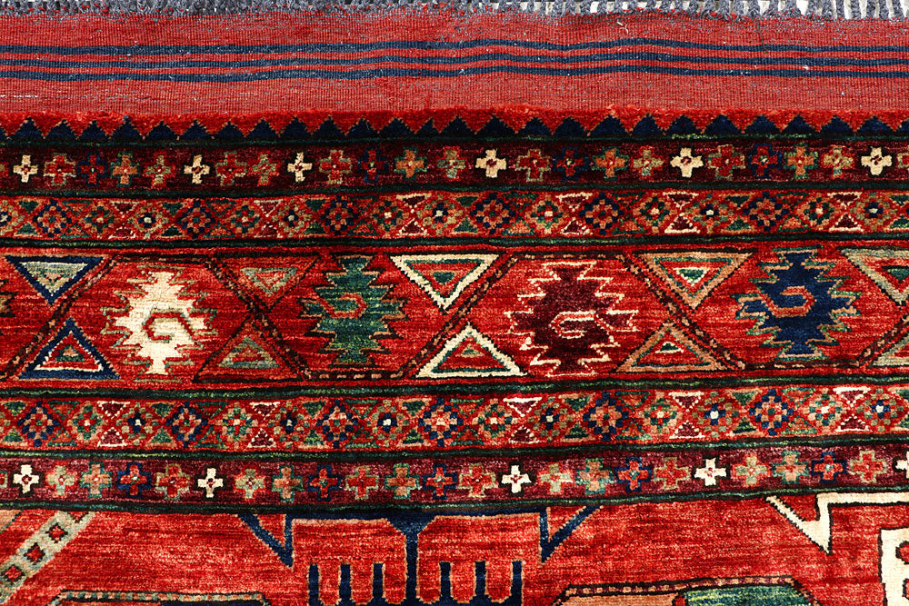 Firebrick Fil Pa 4' 10 x 6' 9 - No. 66157 - ALRUG Rug Store