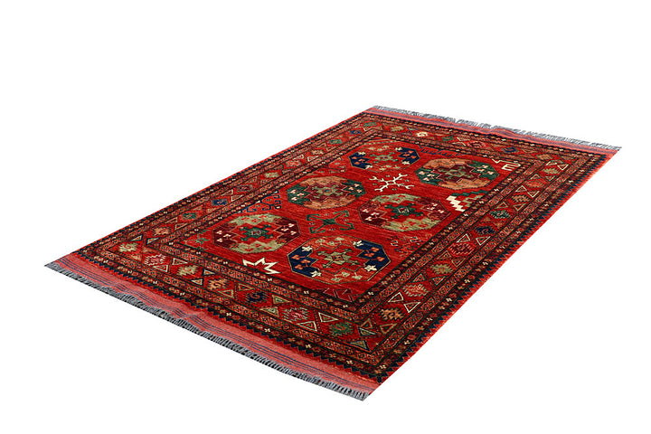 Firebrick Fil Pa 4' 10 x 6' 9 - No. 66157 - ALRUG Rug Store