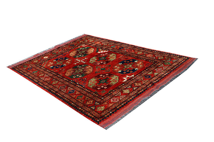 Firebrick Fil Pa 4' 10 x 6' 9 - No. 66157 - ALRUG Rug Store