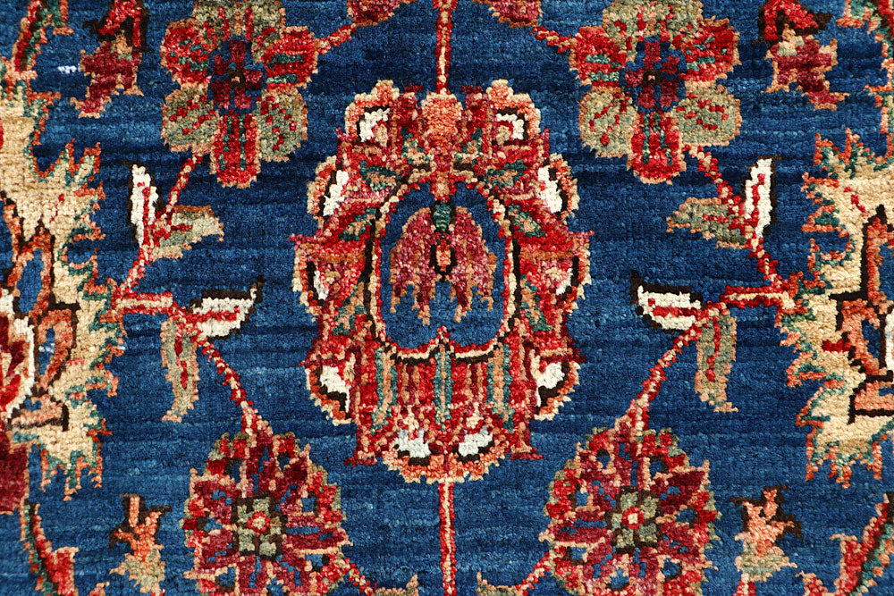 Dark Blue Ziegler 2' 7 x 13' 11 - No. 66159 - ALRUG Rug Store