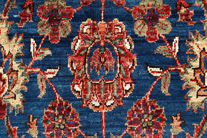 Dark Blue Ziegler 2' 7 x 13' 11 - No. 66159 - ALRUG Rug Store