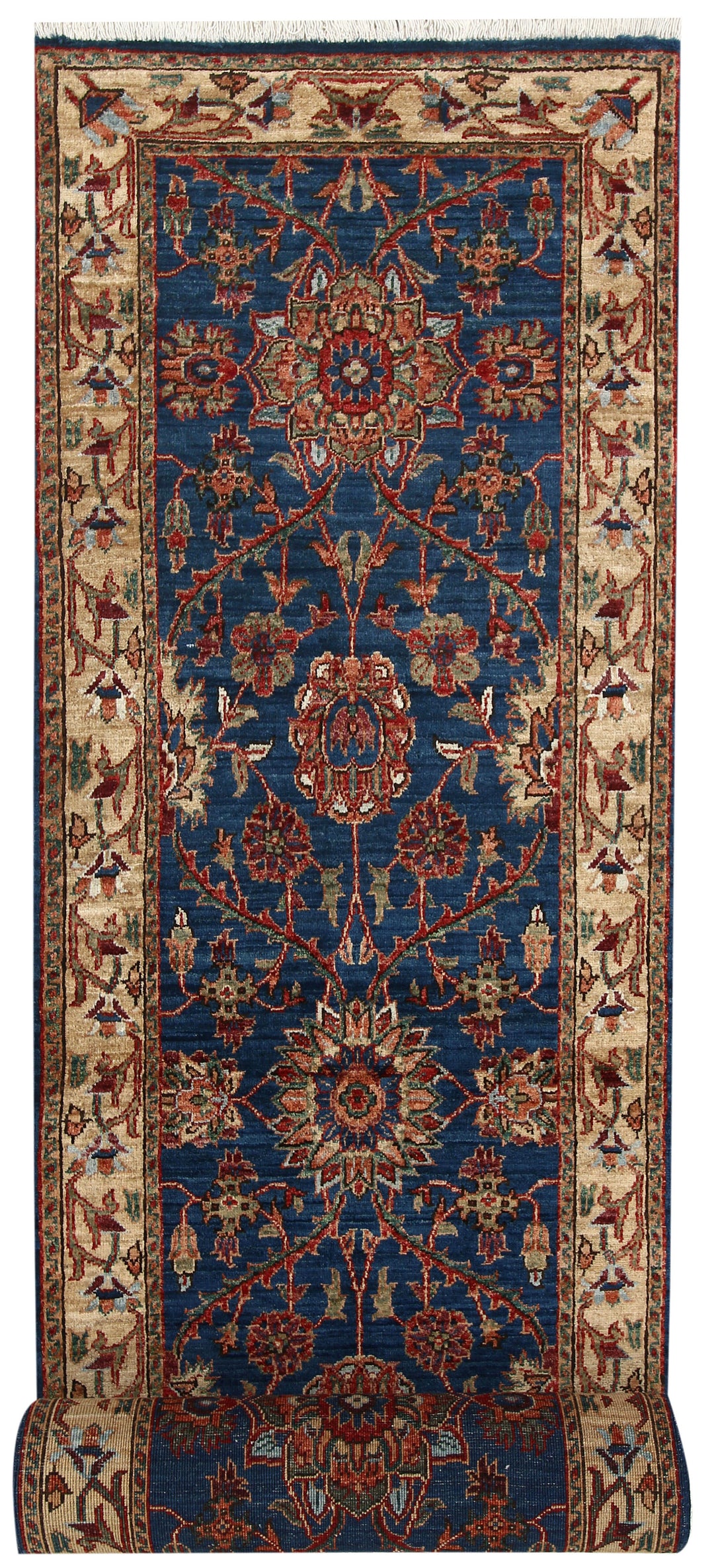 Dark Blue Ziegler 2' 7 x 13' 11 - No. 66159 - ALRUG Rug Store