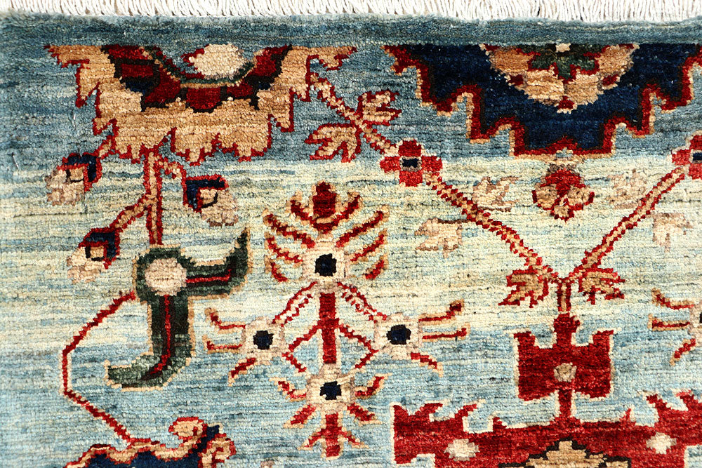 Light Slate Grey Ziegler 2' 7 x 9' 9 - No. 66161 - ALRUG Rug Store