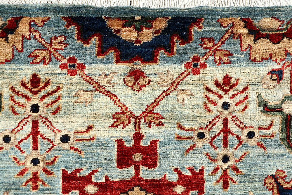 Light Slate Grey Ziegler 2' 7 x 9' 9 - No. 66161 - ALRUG Rug Store