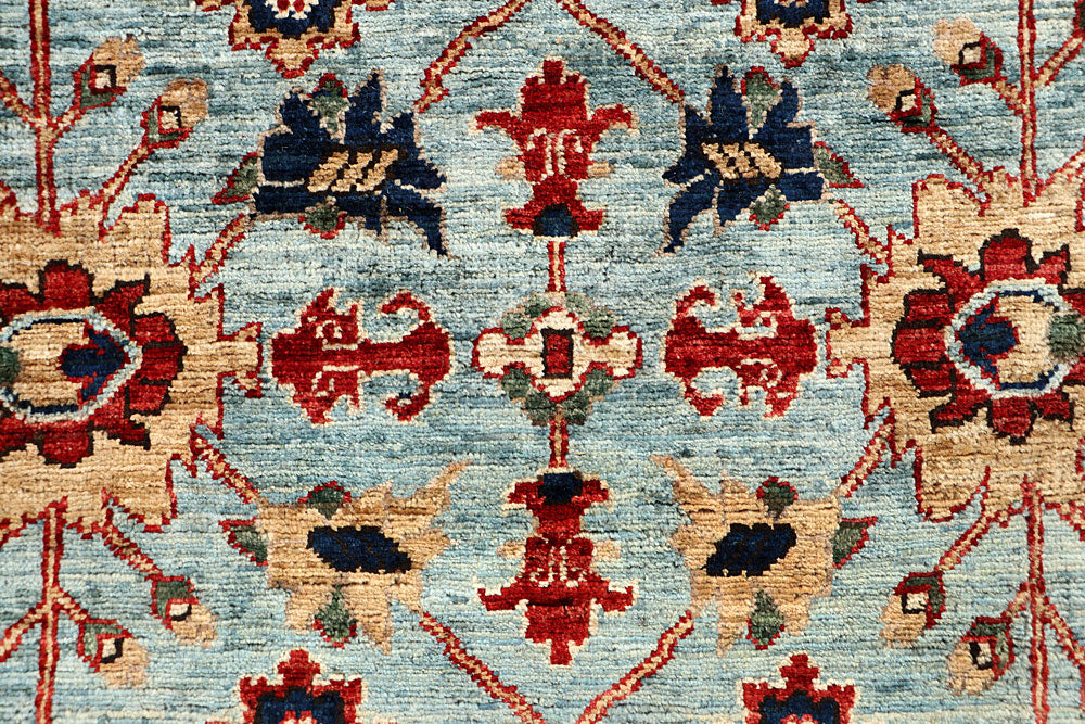 Light Slate Grey Ziegler 2' 7 x 9' 9 - No. 66161 - ALRUG Rug Store