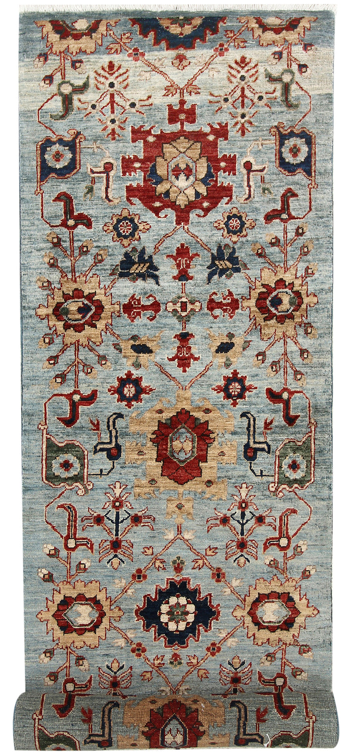 Light Slate Grey Ziegler 2' 7 x 9' 9 - No. 66161 - ALRUG Rug Store