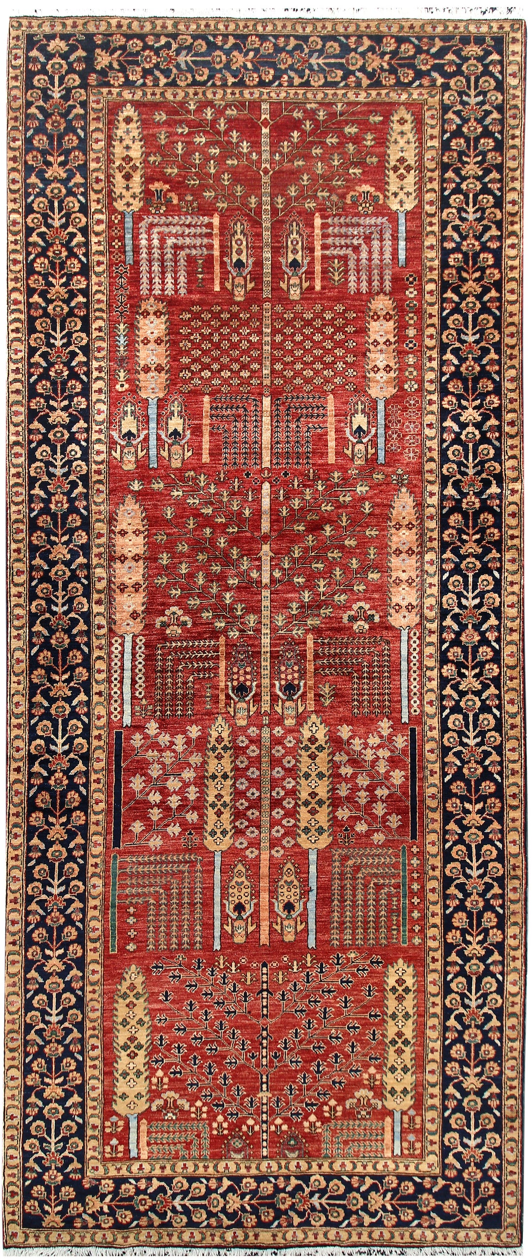 Firebrick Ziegler 5' 1 x 12' 8 - No. 66162 - ALRUG Rug Store