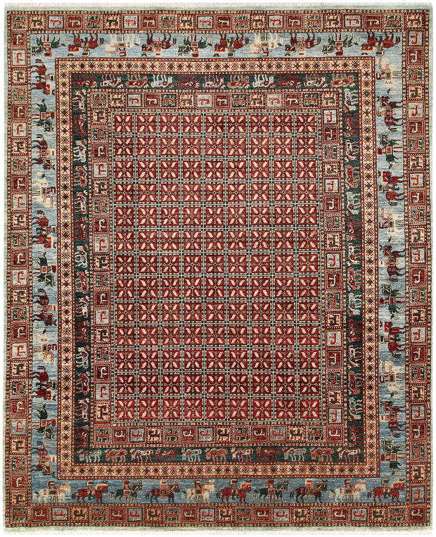 Multi Colored Ziegler 7' 11 x 10' - No. 66164 - ALRUG Rug Store