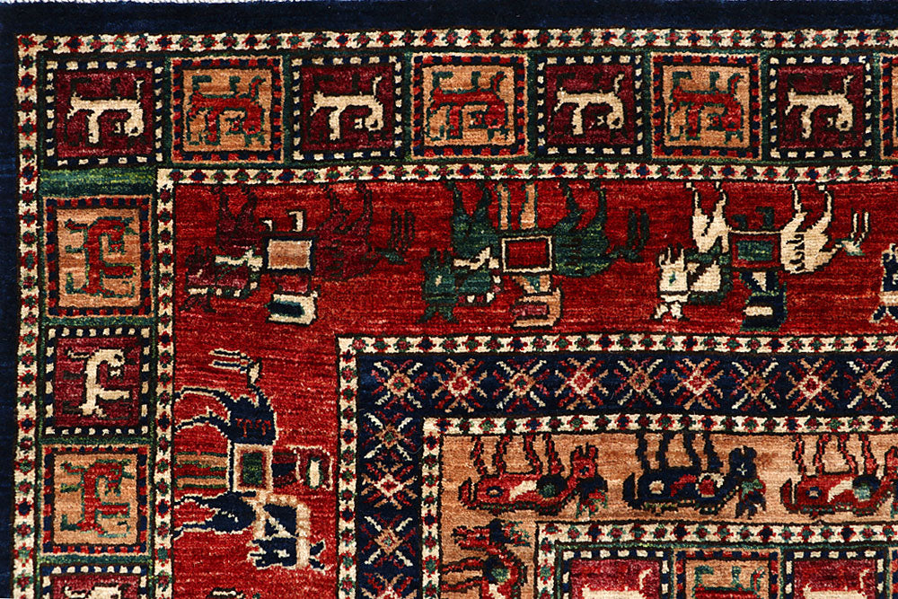 Multi Colored Ziegler 8' x 7' 10 - No. 66165 - ALRUG Rug Store