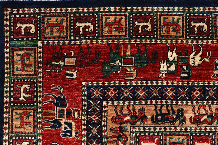 Multi Colored Ziegler 8' x 7' 10 - No. 66165 - ALRUG Rug Store