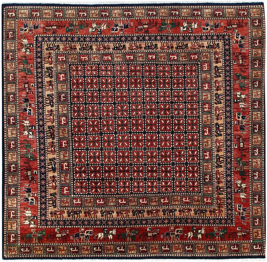 Multi Colored Ziegler 8' x 7' 10 - No. 66165 - ALRUG Rug Store
