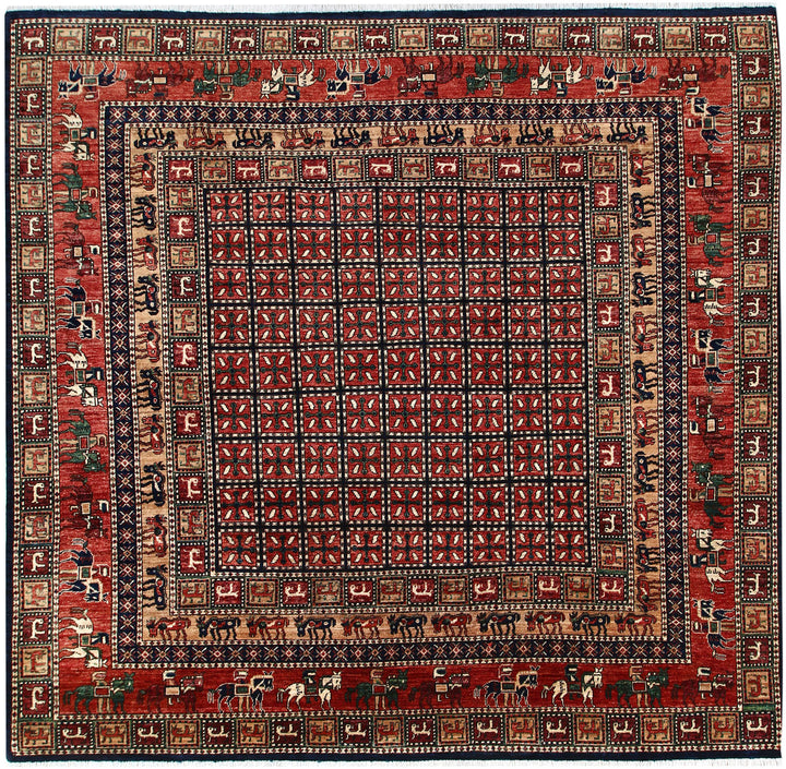 Multi Colored Ziegler 8' x 7' 10 - No. 66165 - ALRUG Rug Store
