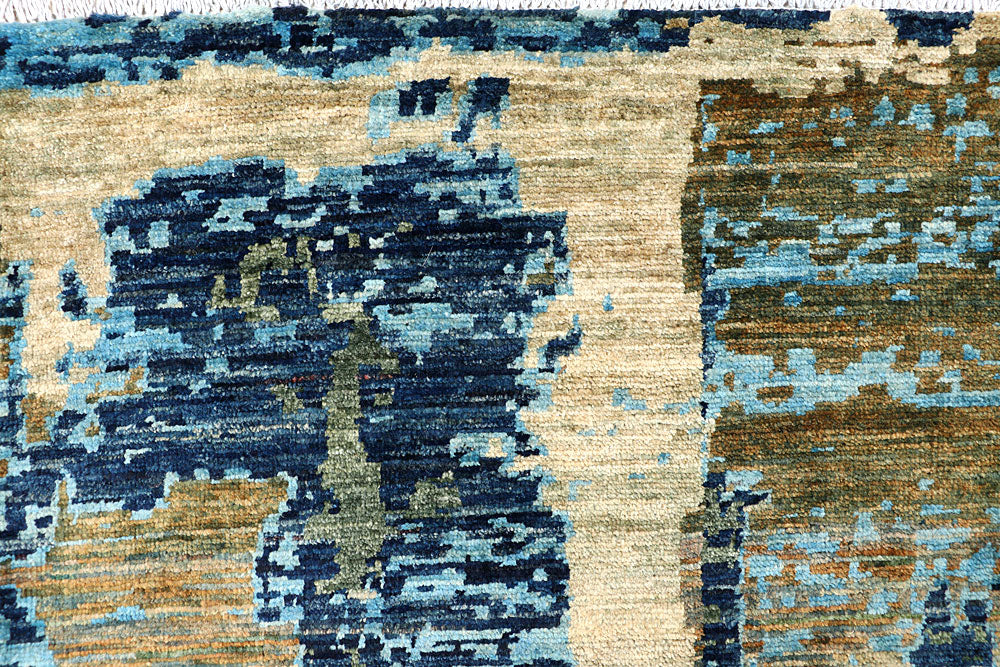 Multi Colored Abstract 7' 10 x 9' 10 - No. 66166 - ALRUG Rug Store