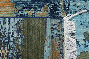 Multi Colored Abstract 7' 10 x 9' 10 - No. 66166 - ALRUG Rug Store
