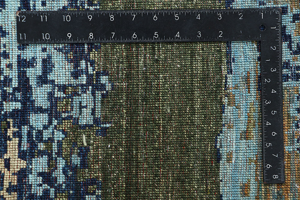 Multi Colored Abstract 7' 10 x 9' 10 - No. 66166 - ALRUG Rug Store