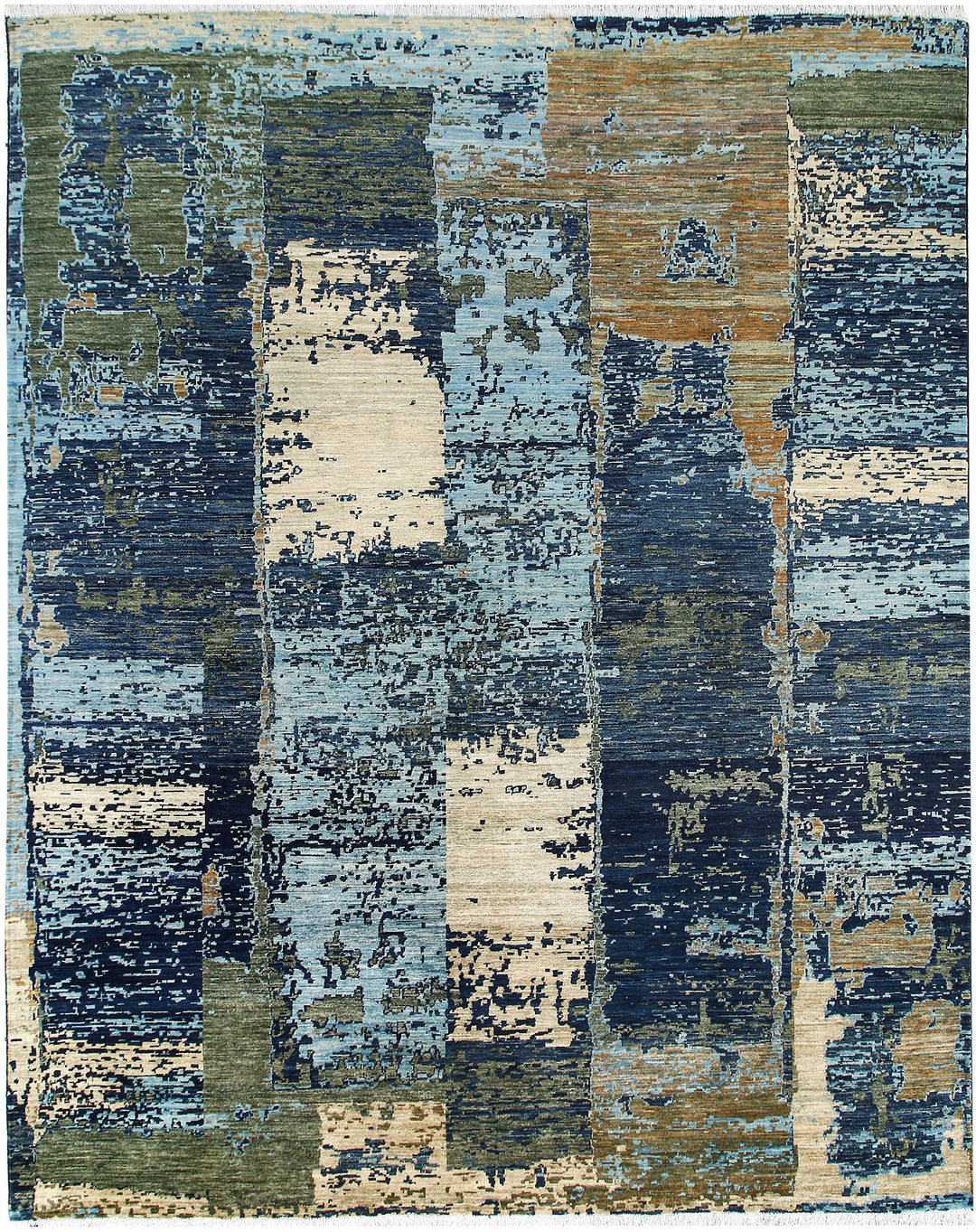 Multi Colored Abstract 7' 10 x 9' 10 - No. 66166 - ALRUG Rug Store