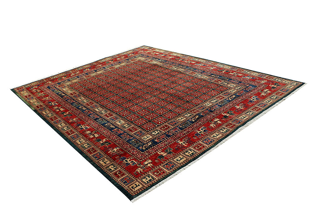 Multi Colored Ziegler 7' 11 x 9' 9 - No. 66167 - ALRUG Rug Store